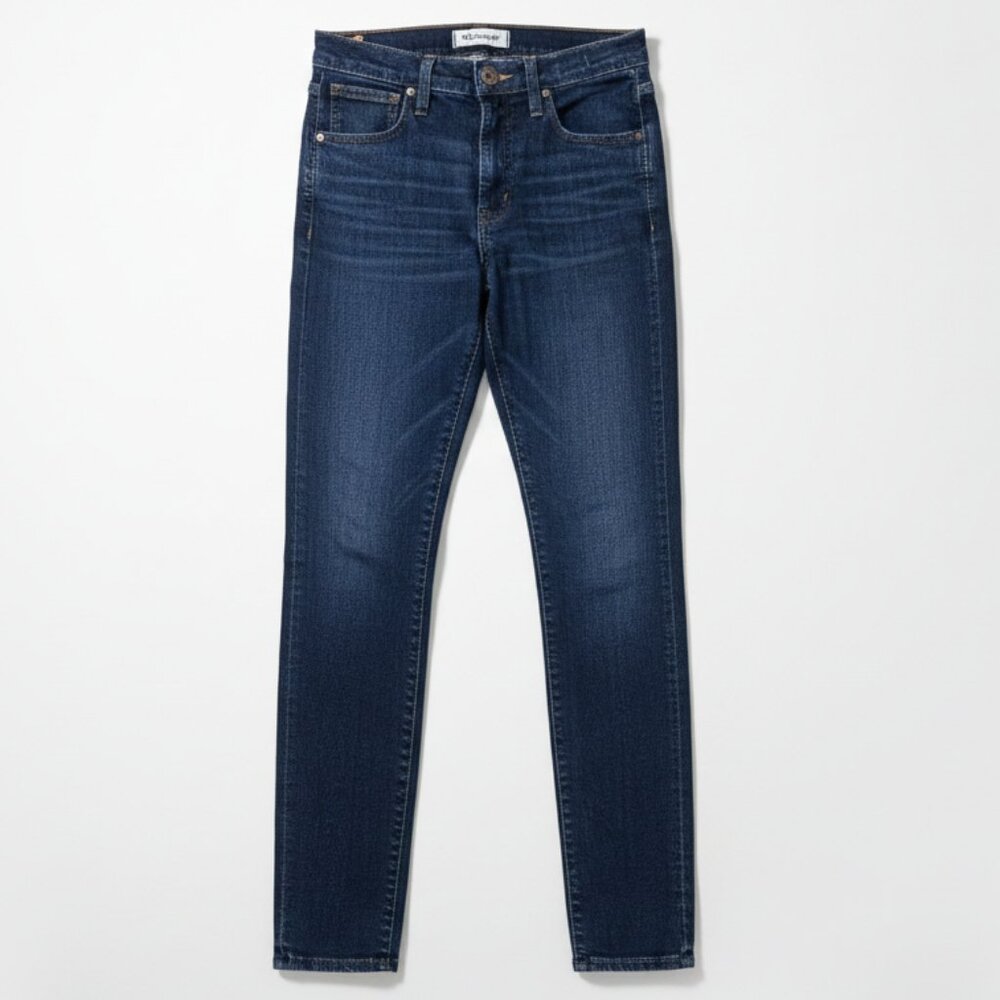 Madewell 10" High-Rise Skinny Jeans in Dark Wash - Size 27